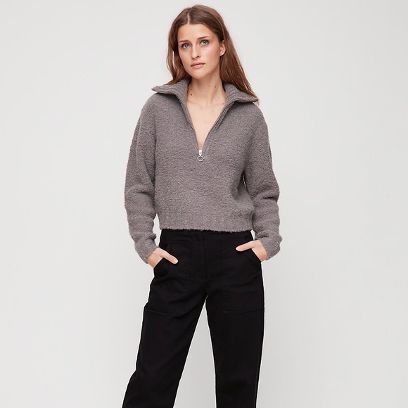 Wilfred Sweaters - Aritzia Wilfred free alpaca wool blend sweater